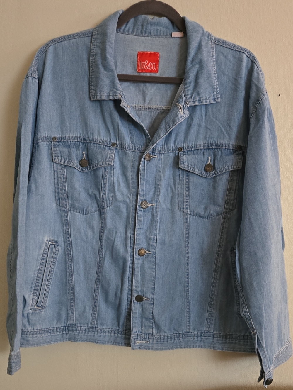 Liz Claiborne Vintage Super Soft Jean Jacket